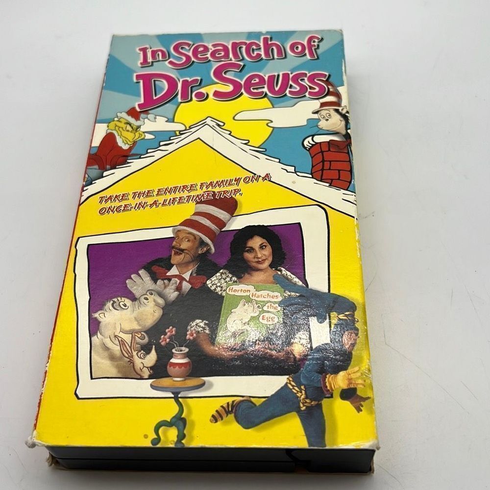 In Search of Dr.‎ Seuss 1994 VHS Geisel Robin Williams Christopher Lloyd Movie